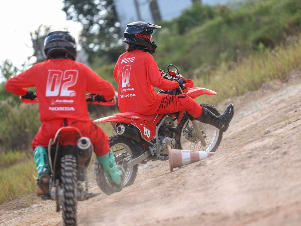 Curso off-road da Honda